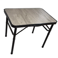 Meubles de salle à manger d'extérieur modernes, table pliante légère en alliage d'aluminium portable pour les voyages, la pêche, le camping, les pique-niques, la plage
