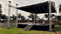 Sistema de Truss para Eventos, Resistente y Duradero, de Aleación de Aluminio, para Colgar Altavoces y Exhibiciones