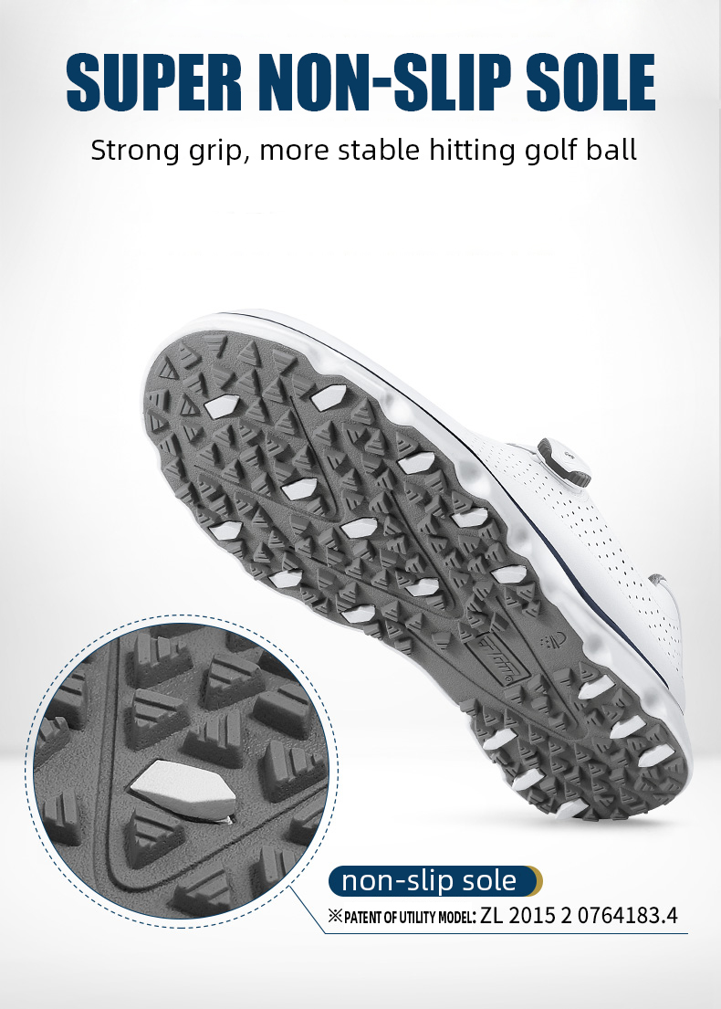 PGM XZ198 oem 2022 golf shoes spike less summer men casual golf shoes企业官网