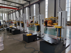 Mini <b>Pallet</b> Stretch Wrapper/ Small Carton Box Packing Machinery Carton Wrapping Machine - Product Image 2