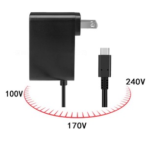 Chargeur pour <span class=keywords><strong>Nintendo</strong></span> <span class=keywords><strong>Switch</strong></span> avec câble de charge de 5 pieds, adaptateur d'alimentation secteur pour <span class=keywords><strong>Nintendo</strong></span> <span class=keywords><strong>Switch</strong></span>/LITE/<span class=keywords><strong>OLED</strong></span> - Product Image 3