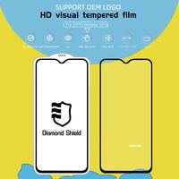 Verre trempé 11D 9H 0,33 mm pour Realme 5 Pro Protection d'écran en cristal liquide