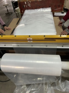 מותאם אישית פ לחץ חום גבוה איטום ldpe פלסטיק צינור סרט אריזה סרט אריזה פוליאתילן סרט גליל - Product Image 3