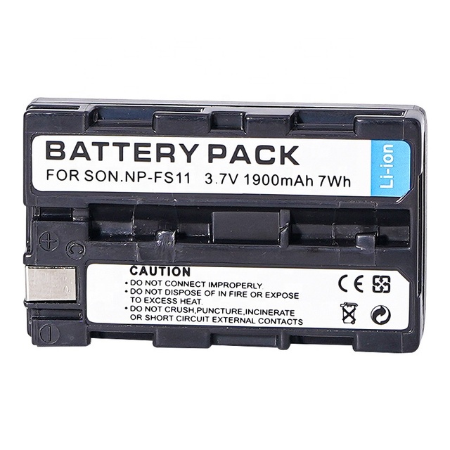 Rechargeable Li-ion Battery For Sony NP-FS11 NPFS11 3.7V 1900mAh 7wh DCR-PC1 PC2 PC3 PC4 PC5 DSC-F55K P1 P20
