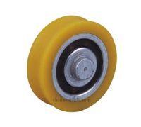 Roues en nylon automatiques à roulement à billes Minli U rollers pour portes moustiquaires (ML-AU062)