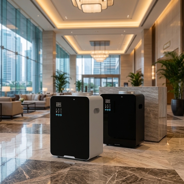 Commercial Hotel Lobby Scent Diffuser Fragrance Machine Waterless HVAC Essential Oil Diffuser