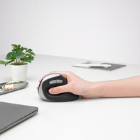 Rapoo MV20 Mouse Nirkabel Ergonomis Vertikal 60 Derajat 2.4G Senyap untuk Kantor PC Laptop