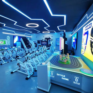 Jeu <span class=keywords><strong>d</strong></span>'arcade <span class=keywords><strong>de</strong></span> course cycliste interactif Konghui Leisure AR Sandbox, 4 joueurs, fonctionnement à pièces, jeu <span class=keywords><strong>d</strong></span>'arcade <span class=keywords><strong>de</strong></span> course cycliste à vendre - Product Image 5