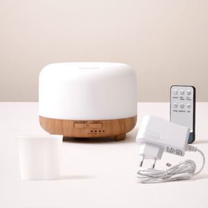 7 <span class=keywords><strong>LED</strong></span> thay đổi màu sắc 300ml siêu âm khuếch tán phân hình không khí mát sương hương thơm thiết bị thông gió điện hộ gia đình nhựa - Product Image 6