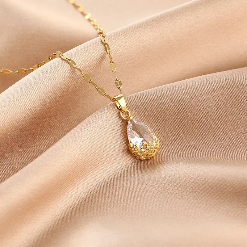 Tinh Tế Kim Cương Đuôi Cá Key Peanut Jewelry Phụ Nữ Thời Trang Khóa Thiết Kế Cz Tim Vòng Cổ Vissenstaart Kettingen