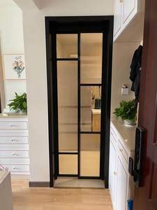 Porta Pieghevole Moderna di Lusso per Interni Villa, con Telaio Sottile e Scorrevole - Product Image 3