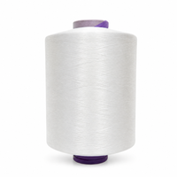 Fil à tricoter 100 % polyester DTY 150/48 de qualité AA, faible élasticité, haute ténacité, certifié Oeko-Tex 100, pour vêtements, chaussettes et sous-vêtements