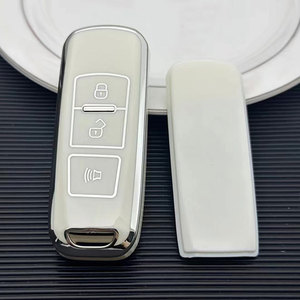 เคสฝาครอบรีโมทกระดุม3/4ชิ้นสำหรับปลอกกุญแจโปรตอนกุญแจรถ8สีอุปกรณ์เสริมรถยนต์ - Product Image 4