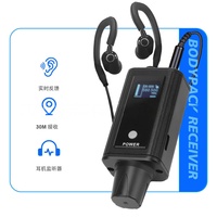 Système de Retours Intra-Auriculaires Sans Fil avec Batterie Intégrée pour Musiciens, Moniteur de Scène et Performances Live GAW-DS100