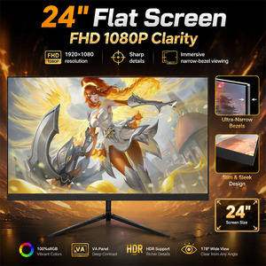Moniteur de jeu plat haut de gamme de 24 pouces, 240 Hz, IPS, FHD, Gsync, écran d'ordinateur de bureau sans bordure, résolution 4K, moniteurs LCD - Product Image 4