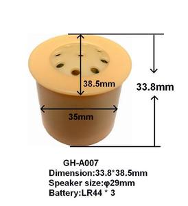Công tắc rung nói chuyện mô-đun âm thanh bé khóc cười Papa Mama 4 âm thanh mô-đun Bóp hộp hình tròn cho đồ chơi - Product Image 2