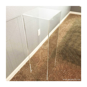 VUÔNG Acrylic plinth rõ ràng Acrylic bệ đứng miễn phí đứng perspex hiển thị bệ cho cửa hàng bán lẻ - Product Image 2
