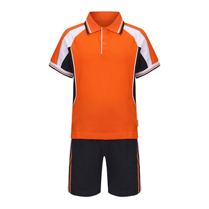 メーカーによるカスタム卸売、子供用ポロシャツ＆スポーツトラックスーツ、柔らかく通気性のある男女兼用スクールユニフォームセット - Product Image 2