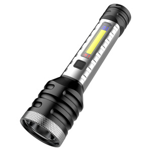 Lampe de pêche LED rechargeable en alliage d'aluminium, faisceau puissant, double lumière, lampe de chasse portable pour l'extérieur - Product Image 1