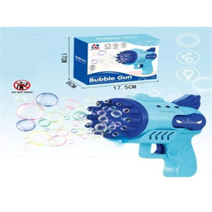 Pistola de Burbujas para Niños, Juguete para Jugar al Aire Libre, 12 Agujeros, Soplador de Burbujas Automático, Embalaje en Caja de Color, Pistola de Burbujas de Plástico Unisex - Product Image 4