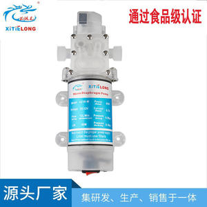 Fournisseur de pompes à diaphragme miniatures de qualité alimentaire 12V/24V 80W DC auto-amorçantes pour pompes à eau de camping-car, appareils de traitement de l'eau - Product Image 3