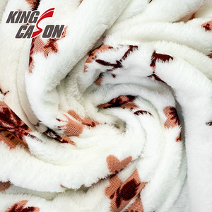 Kingcason Thấp-Trọng Lượng Mô Hình Khác Nhau Thiết Kế Mịn Da Thân Thiện Thoải Mái Jacquard Flannel Lông Cừu Vải Cho Nightshirt - Product Image 6