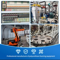 Machine de mousseur automatique haute pression pour mousse souple de polyuréthane, pour ligne de production de coussins et anneaux en mousse à mémoire de forme en PU