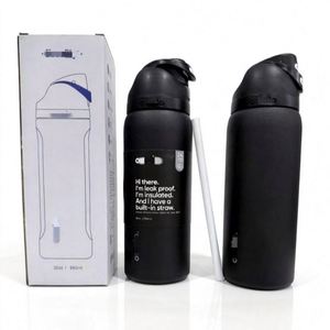Vaso Térmico de Acero Inoxidable con Tapa de Doble Apertura, Libre de BPA, Antiderrames, 32 oz, Compatible con Portavasos de Coche, Colores de Caramelo de Moda, Aislamiento al Vacío - Product Image 3