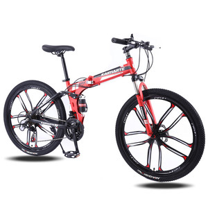 Vélo de montagne pliable au prix d'usine 2026, vélo <span class=keywords><strong>VTT</strong></span> pour hommes/vélos de montagne pliables en acier/26 pouces 29 pouces en descente - Product Image 1