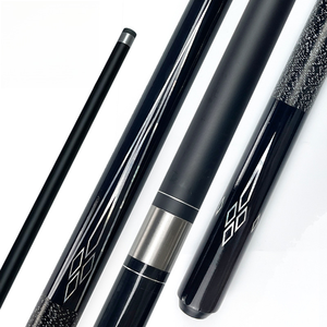 Tacos de billar de fibra de carbono y tacos Predator en oferta, disponibles para pedir en longitudes de 58 pulgadas con punta de 10/11/12 mm - Product Image 4
