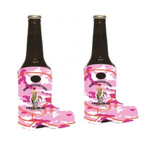 Enfriador de latas delgado de neopreno aislado de 12 oz con logotipo personalizado, diseño de bota linda, para latas de cerveza - Product Image 4