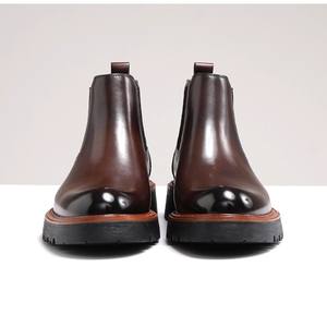 Zapatos de vestir estilo Oxford para hombre, de piel sintética, charol, para boda, clásicos, con cordones, formales. - Product Image 2