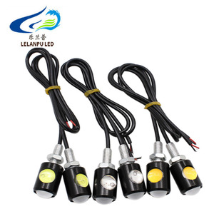 Nhà Máy Giá EAGLE mắt Sương Mù Ánh sáng COB Chip 2 bên 12V <span class=keywords><strong>DRL</strong></span> <span class=keywords><strong>6W</strong></span> màu xanh lá cây LED sương mù/đèn Lái Xe Đạp LED ánh sáng xe máy - Product Image 2