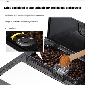 เครื่องบดเมล็ดกาแฟแบบ One Touch Cappuccino หม้อไอน้ำสองชั้น - Product Image 2