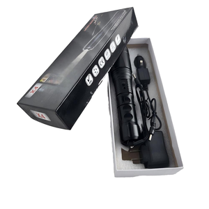 MagiUSA Wholesale DRM 0954-2 Super Bright White X4 Tactical <b>LED</b> <b>Flashlight</b> Rechargeable Aluminum Alloy Portable Handheld Outdoor - Product Image 2