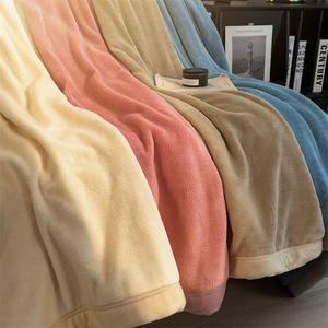 Manta de lana de tortuga dorada de alto peso personalizada, manta de terciopelo de leche de doble cara multifuncional gruesa - Product Image 4