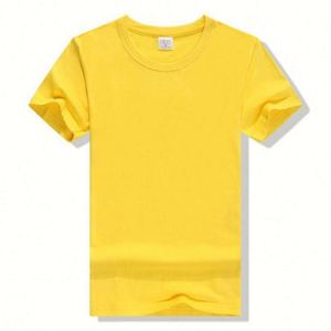 โรงงานอี้หวู่ รับออกแบบสกรีนเสื้อยืดผ้าฝ้าย 100% สีพื้น ไซส์ใหญ่ แขนสั้น สำหรับผู้ชาย แห้งเร็ว - Product Image 4
