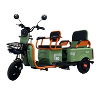 Vente directe d'usine, nouveaux tricycles électriques élégants et personnalisables à 3 roues, tricycle électrique en acier pour familles et passagers