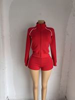 Ensemble de survêtement polaire Y2K personnalisé pour femme avec logo, capuche et poignets fourrés, sweat à capuche court zippé et pantalon évasé, deux pièces, tenue décontractée d'hiver