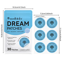 Acentiallabs – Lot de 30 Patchs Transdermiques Bien-être pour le Sommeil – Soutien Calme et Relaxation – Patchs Rêveurs pour un Sommeil Amélioré