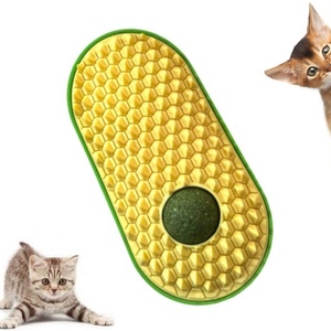 Juegos de aseo de limpieza para perros y gatos baratos, juguete para gatos de hierba gatera tres en uno de peluche, modelo fundido a presión, modelo de gato D11r <span class=keywords><strong>Bulldozer</strong></span>, modelo de juguete - Product Image 1