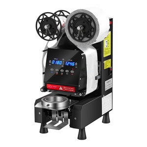 Machine de scellage électrique entièrement automatique pour gobelets en papier, plastique, films et cartons – Usage commercial multifonctionnel haute fréquence - Product Image 1