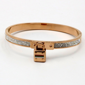 AFXSION 2020 Nuovo Bracciale con Chiusura a Diamante Gioielli Classici di Marca <span class=keywords><strong>Bracciali</strong></span> in Acciaio Inossidabile per Donne - Product Image 3