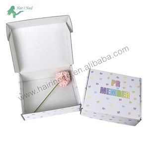 Tùy Chỉnh Sang Trọng Miễn Phí Thiết Kế Gấp Hộp Giấy In Ấn Bóng Matte Kết Thúc Tóc Tóc Giả Bao Bì Hộp Cho Món Quà Đóng Gói Bưu Phẩm Hộp - Product Image 4