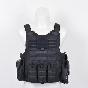 Chaleco táctico de camuflaje hecho a medida portador de placa dura impermeable de liberación rápida con Material de malla para entrenamiento de campo - Product Image 1