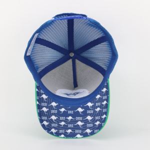 Gorra Trucker 3D de Alta Calidad, 5 Paneles, Logotipo Bordado Personalizado, OEM, Venta al por Mayor, Gorra de Malla de Algodón, para Pesca y Playa - Product Image 6