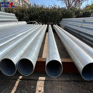 Les marchandises ponctuelles peuvent être personnalisées tuyau en acier galvanisé 32mm 48 <span class=keywords><strong>3</strong></span> mm tuyau en acier galvanisé poteau de signalisation en acier galvanisé - Product Image 1