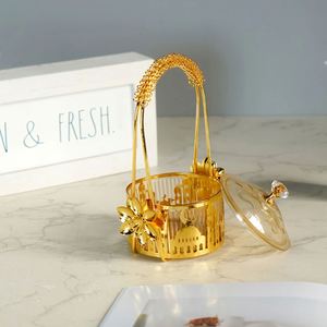 Cesta de Frutas Metálica de Lujo Retro, Elegante y Delicada, para Té de la Tarde, Mesa de Postres, Bandeja para Frutas y Pasteles - Product Image 4