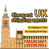 Kostenloser DDP DDU Seeluft versand FCL LCL Von China nach Europa USA UK CA Spanien Saudi-Arabien Vereinigte Arabische Emirate Spediteur Container Agent