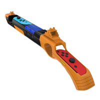 Pistol Game Kompatibel dengan Nintendo Switch/OLED Joy-Cons Grip Cocok untuk Game Tembak-menembak